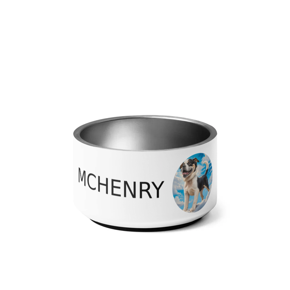 PugMug Custom McHenry Pet Bowl