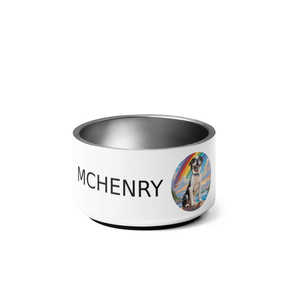 PugMug Custom McHenry Pet Bowl