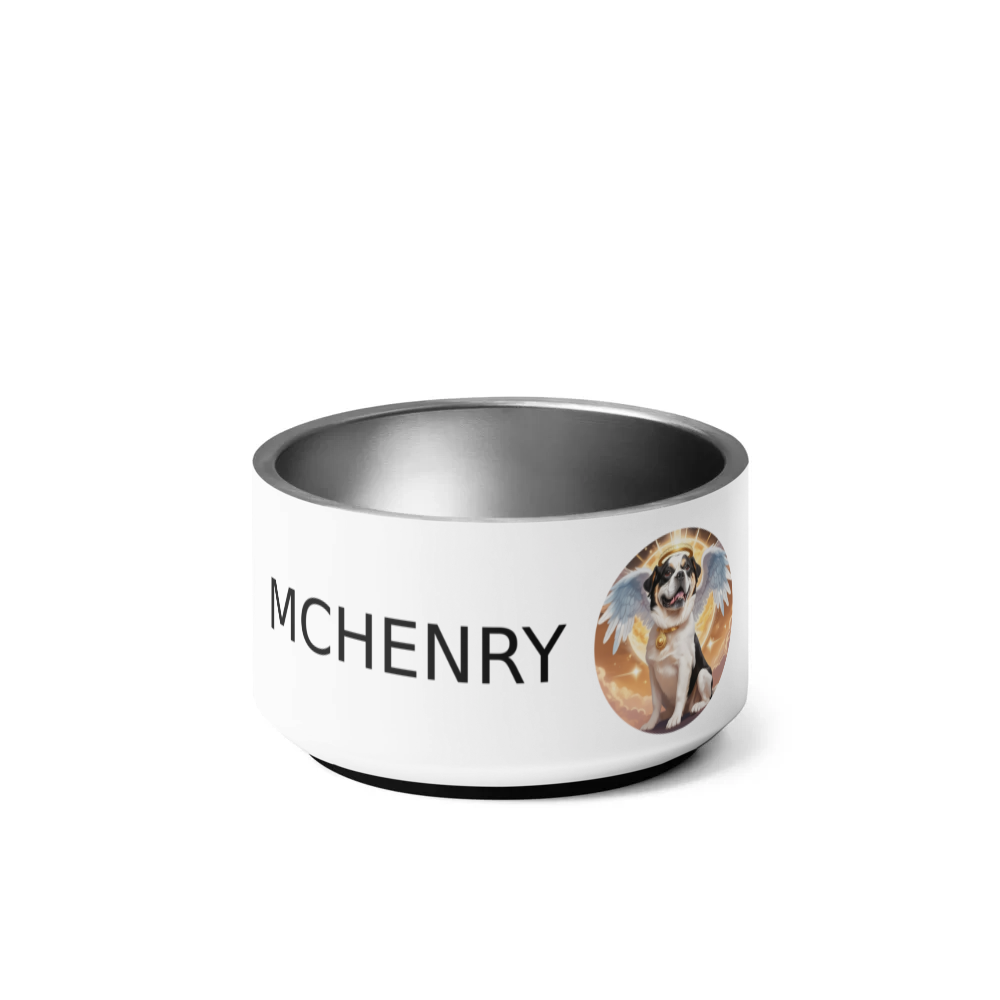PugMug Custom McHenry Pet Bowl