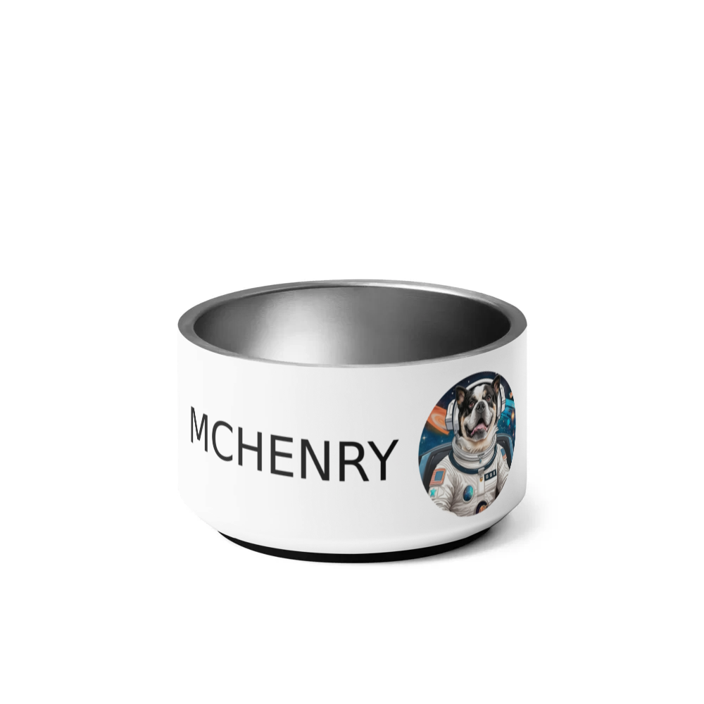 PugMug Custom McHenry Pet Bowl