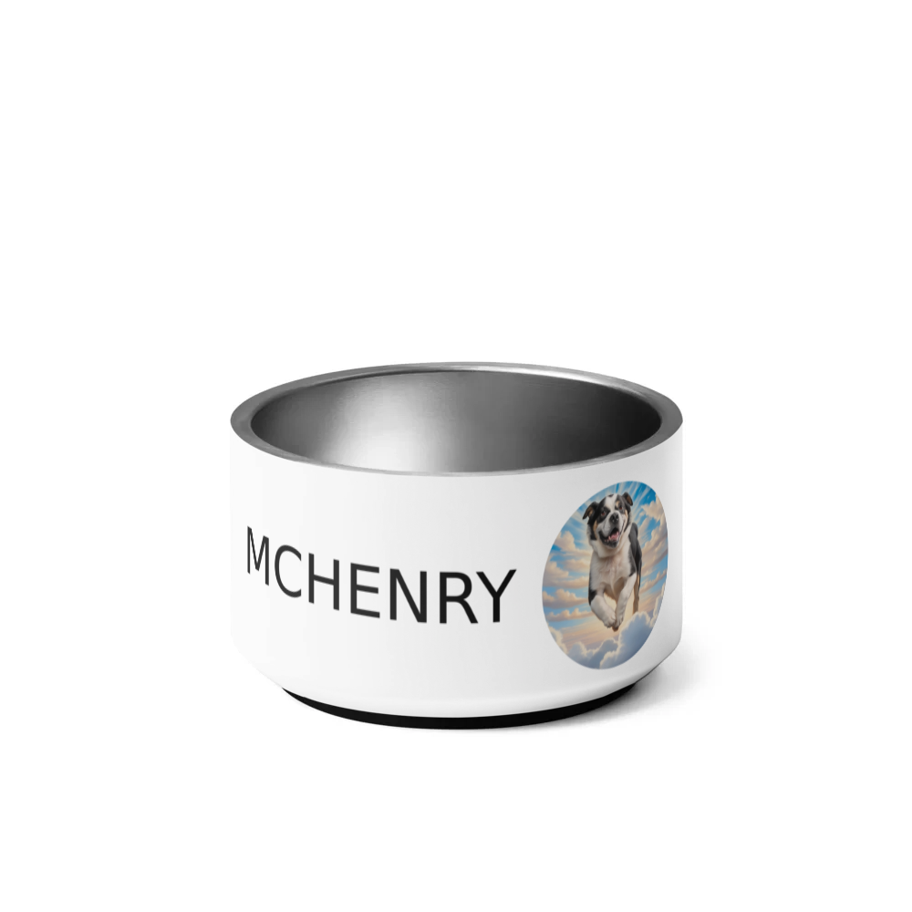 PugMug Custom McHenry Pet Bowl