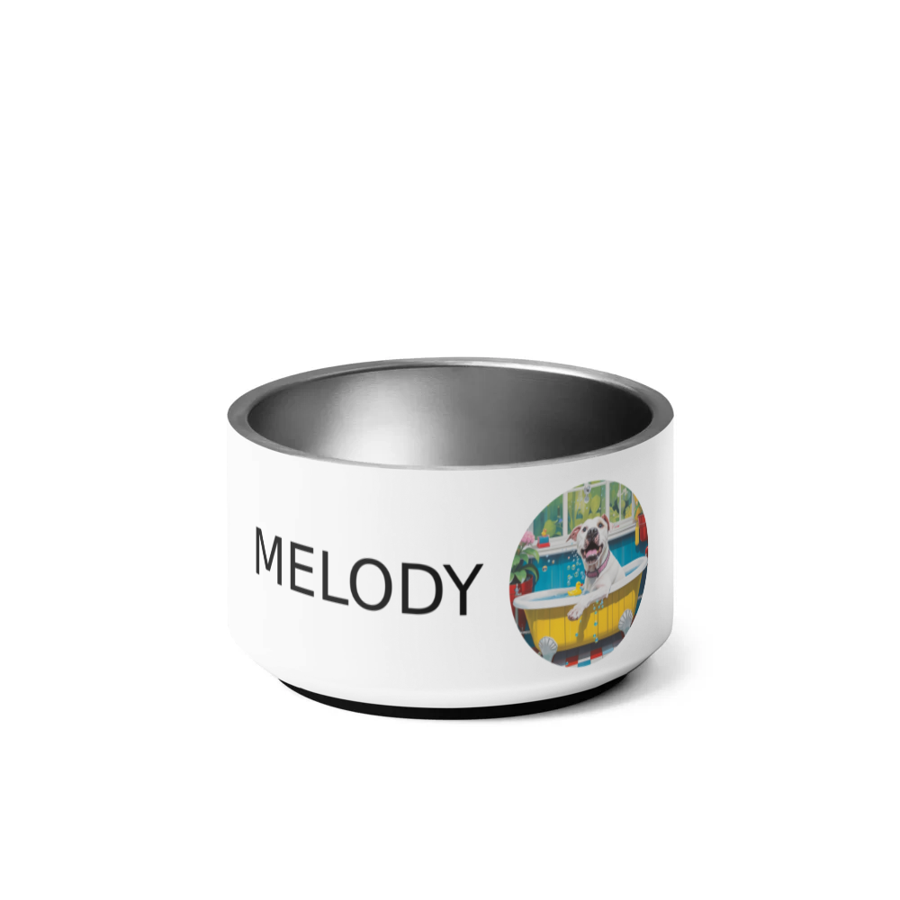 PugMug Custom Melody Pet Bowl