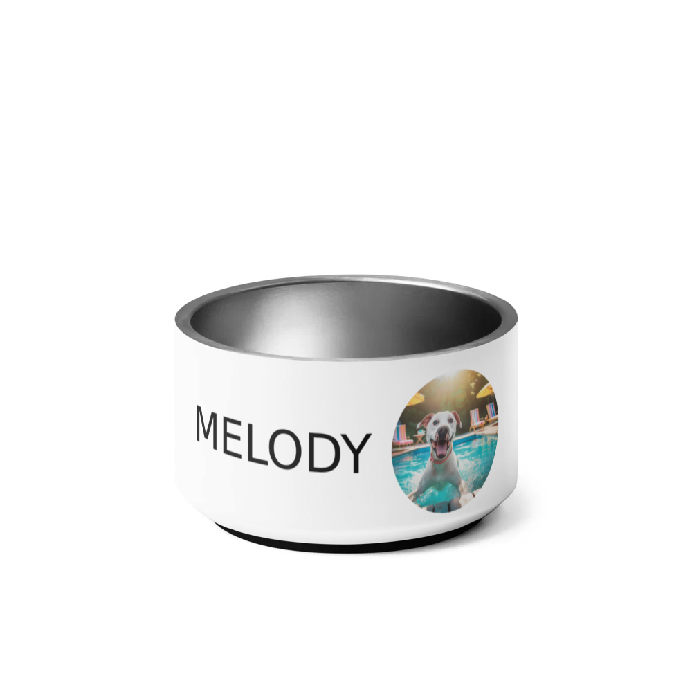 PugMug Custom Melody Pet Bowl