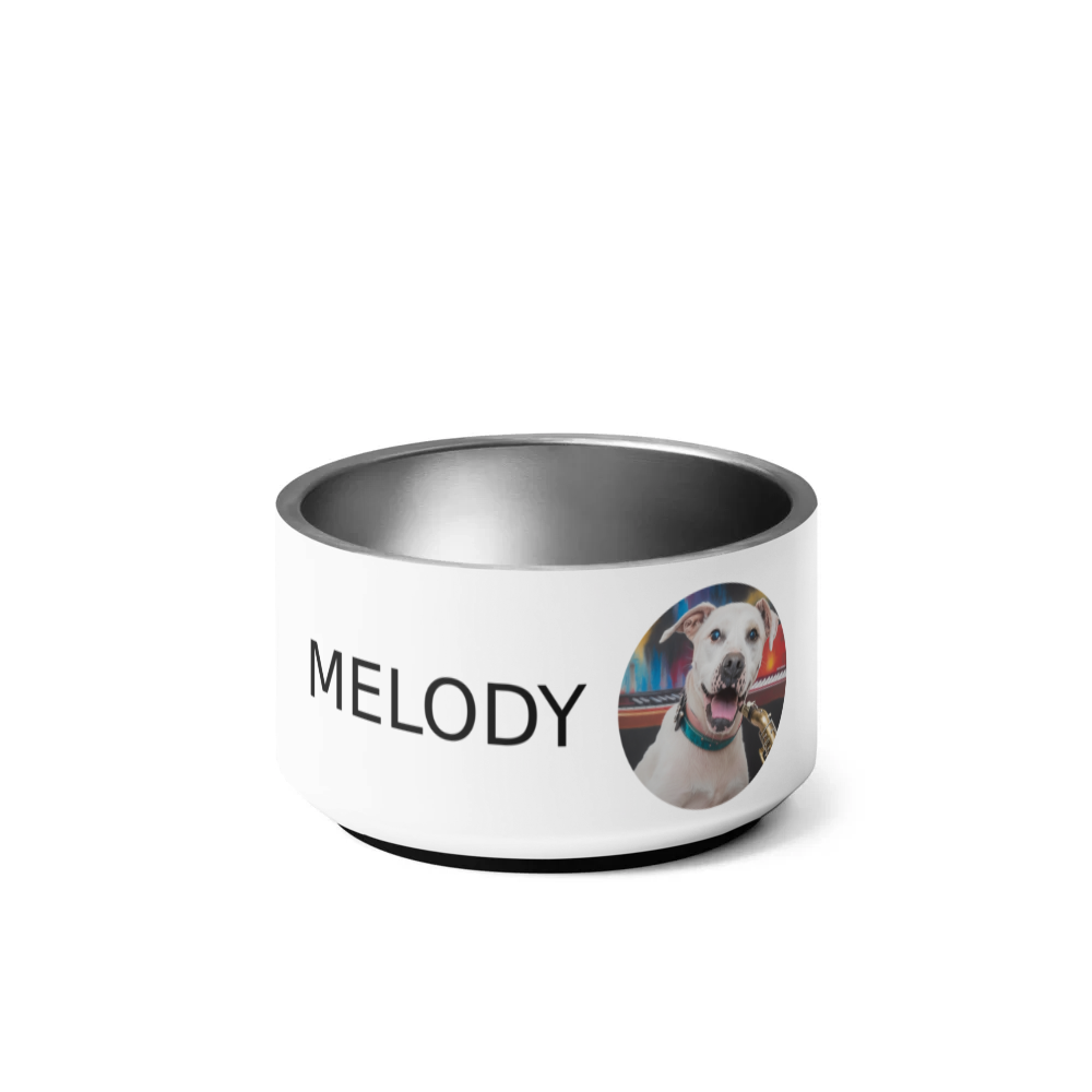 PugMug Custom Melody Pet Bowl