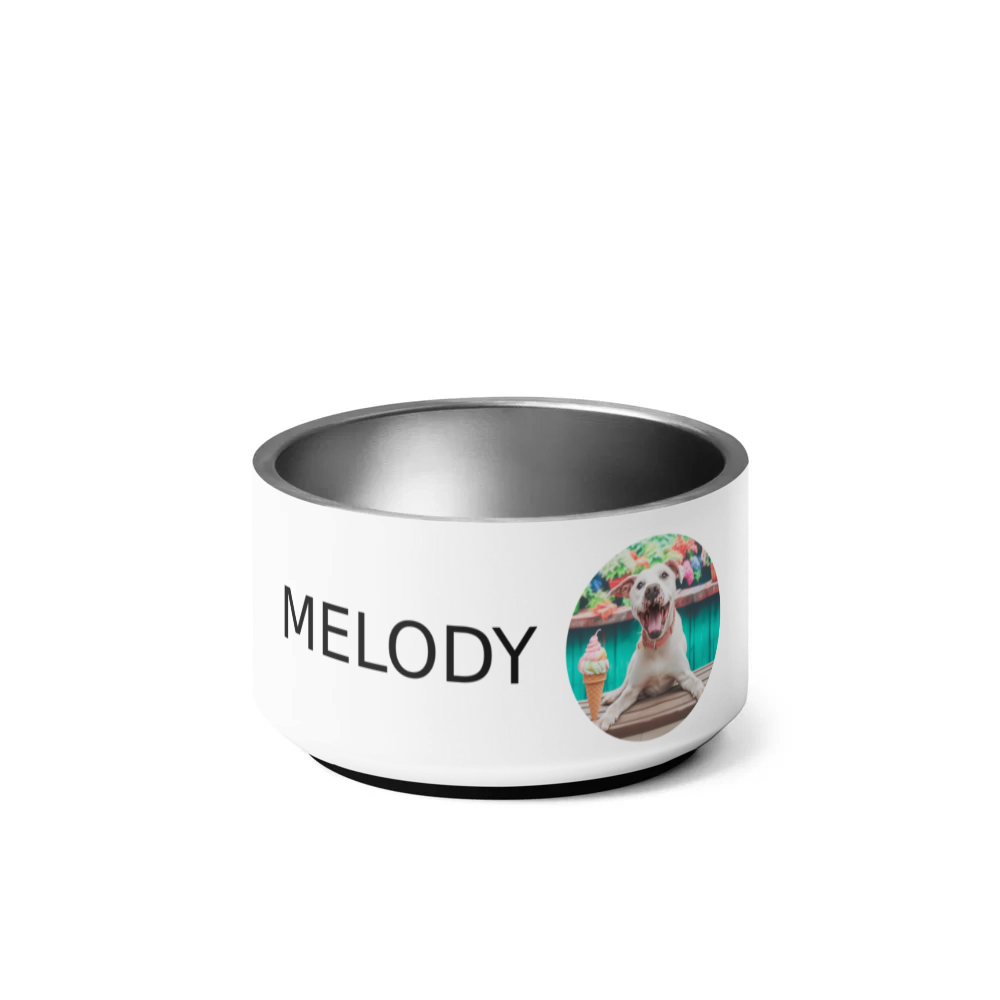 PugMug Custom Melody Pet Bowl