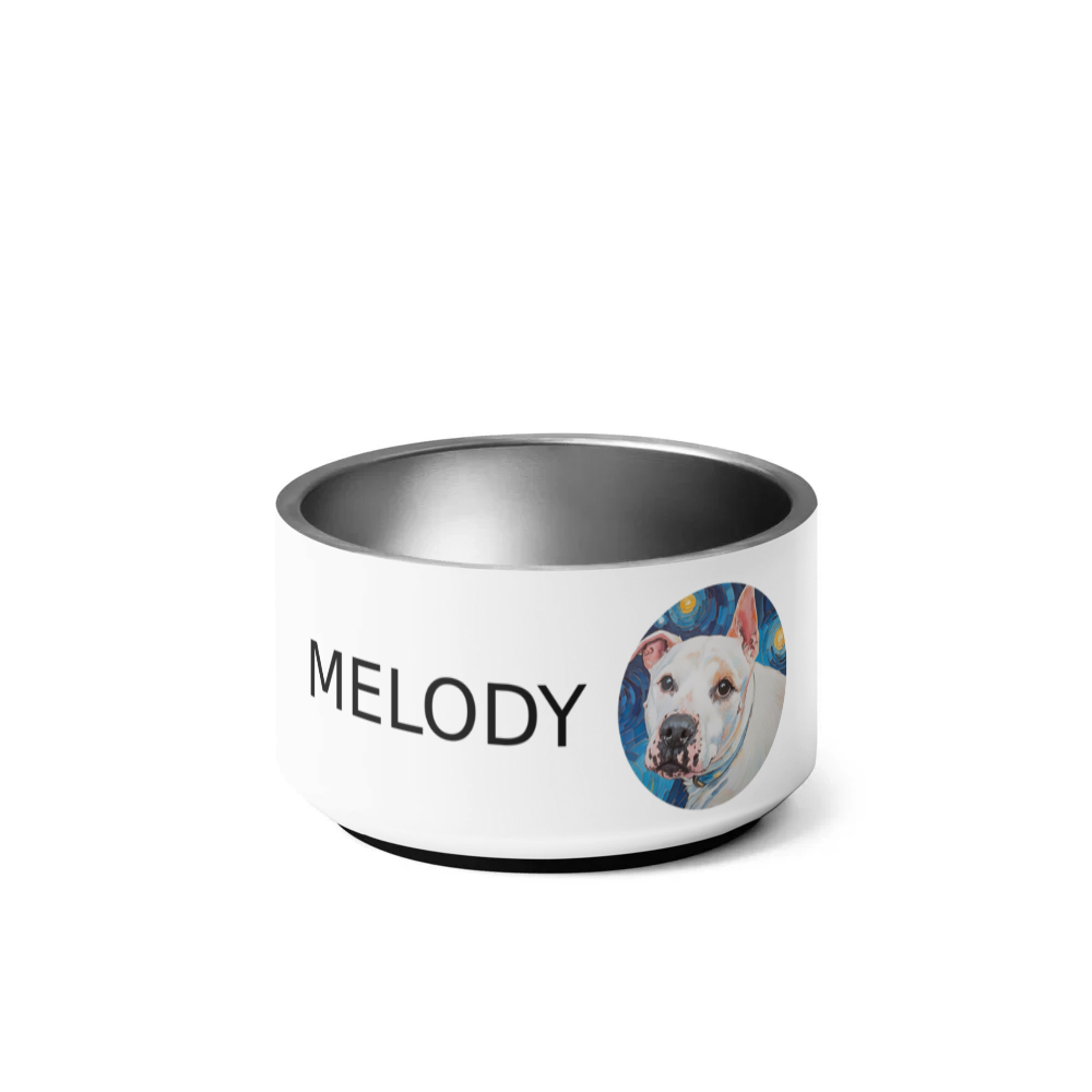 PugMug Custom Melody Pet Bowl