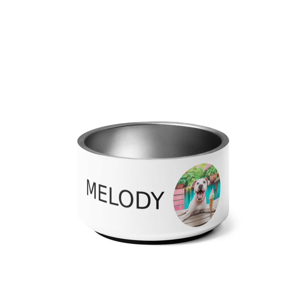 PugMug Custom Melody Pet Bowl