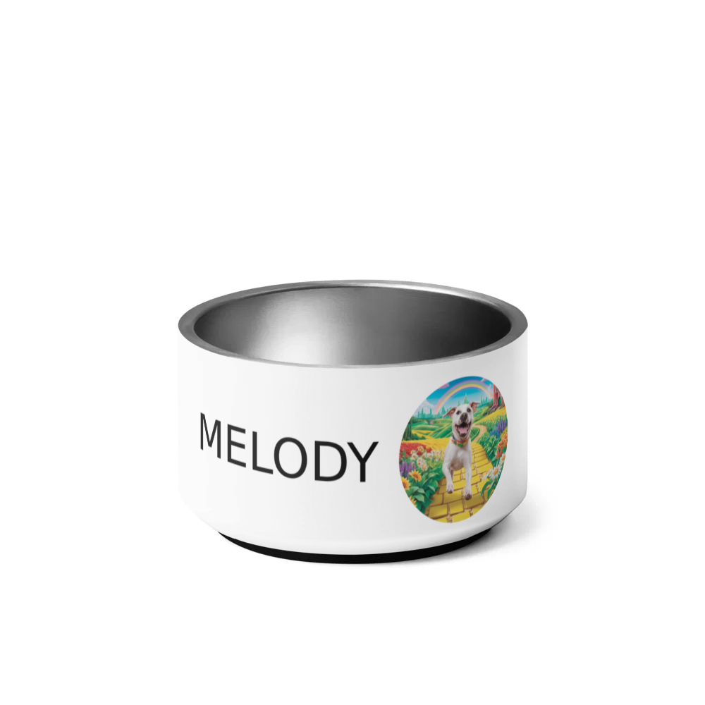 PugMug Custom Melody Pet Bowl