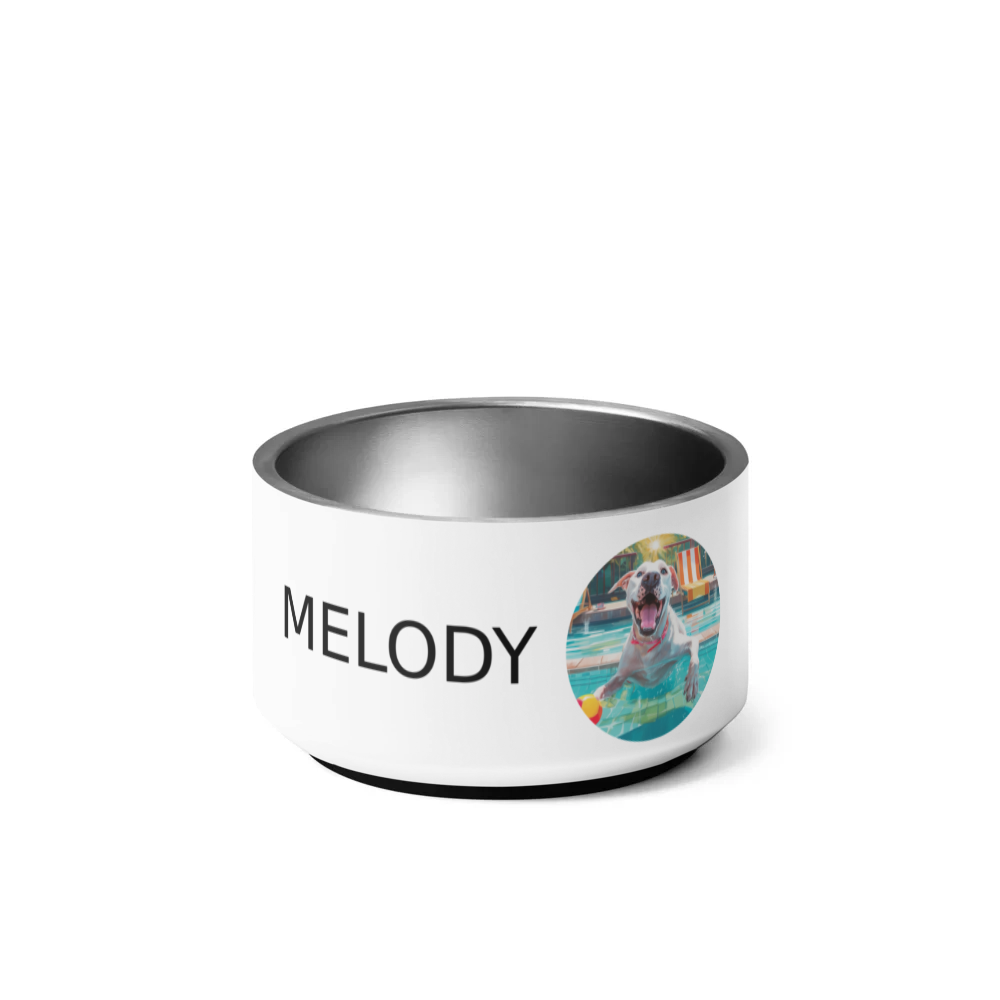 PugMug Custom Melody Pet Bowl