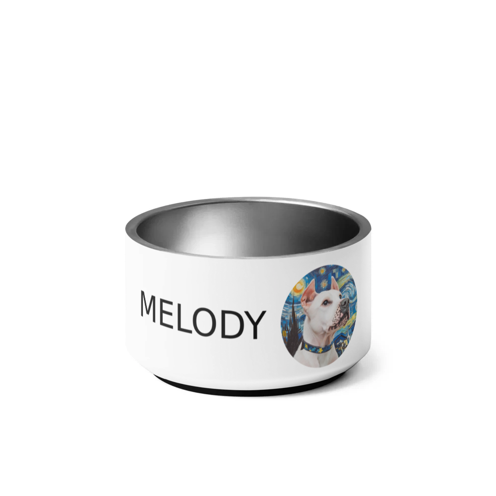 PugMug Custom Melody Pet Bowl