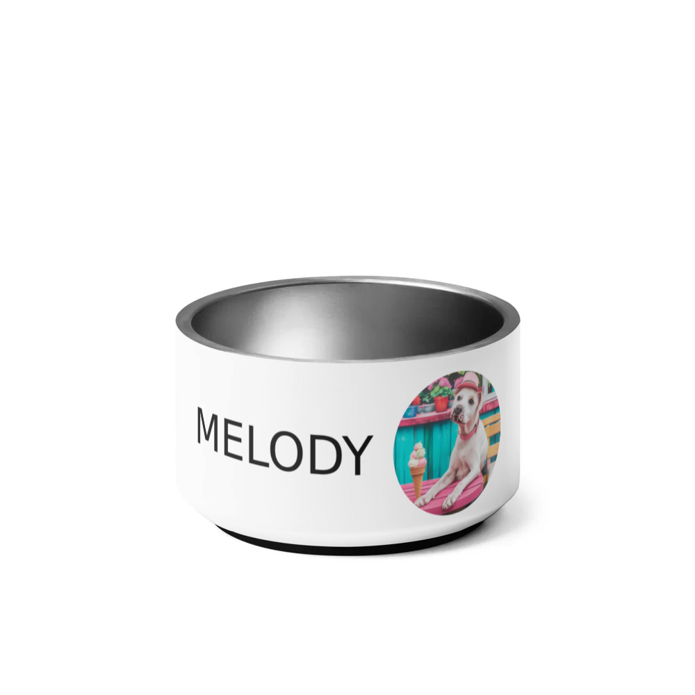 PugMug Custom Melody Pet Bowl