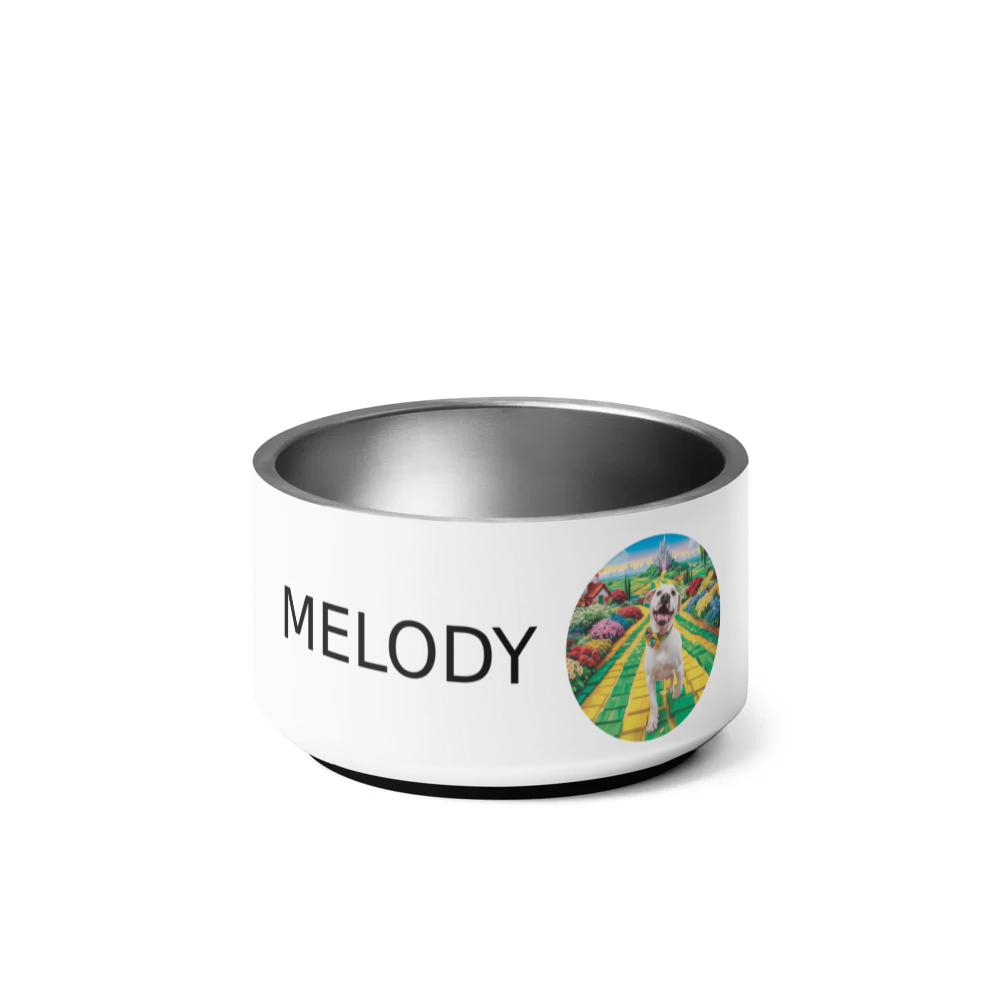 PugMug Custom Melody Pet Bowl