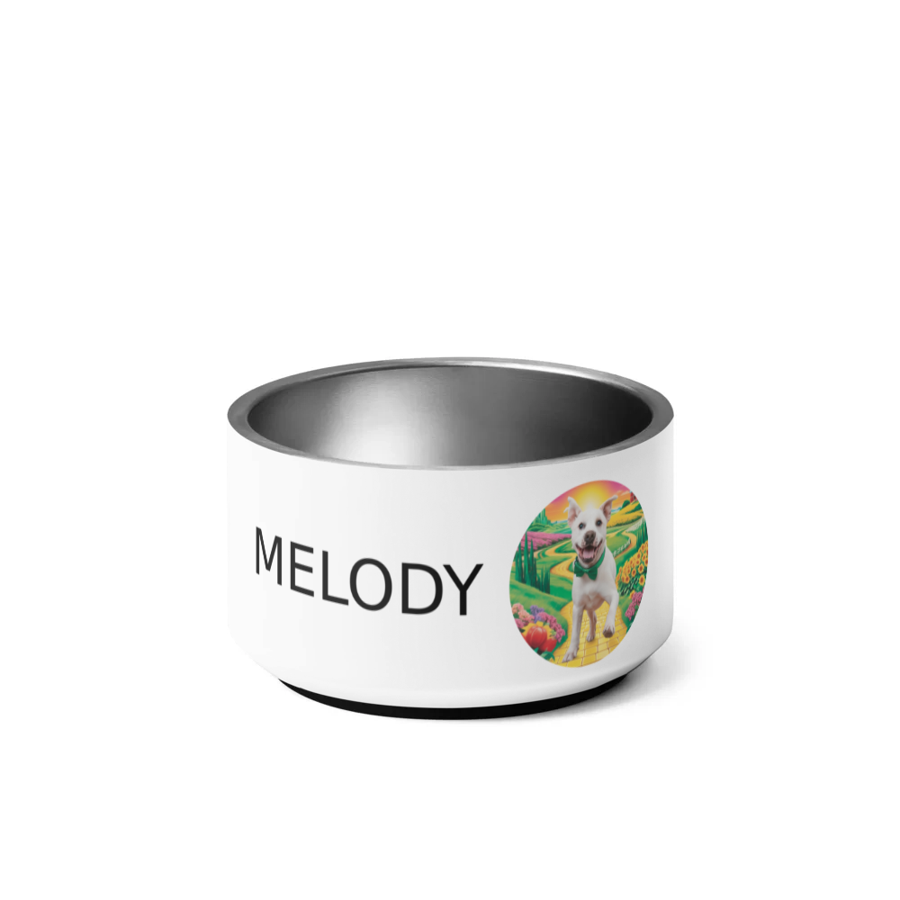 PugMug Custom Melody Pet Bowl