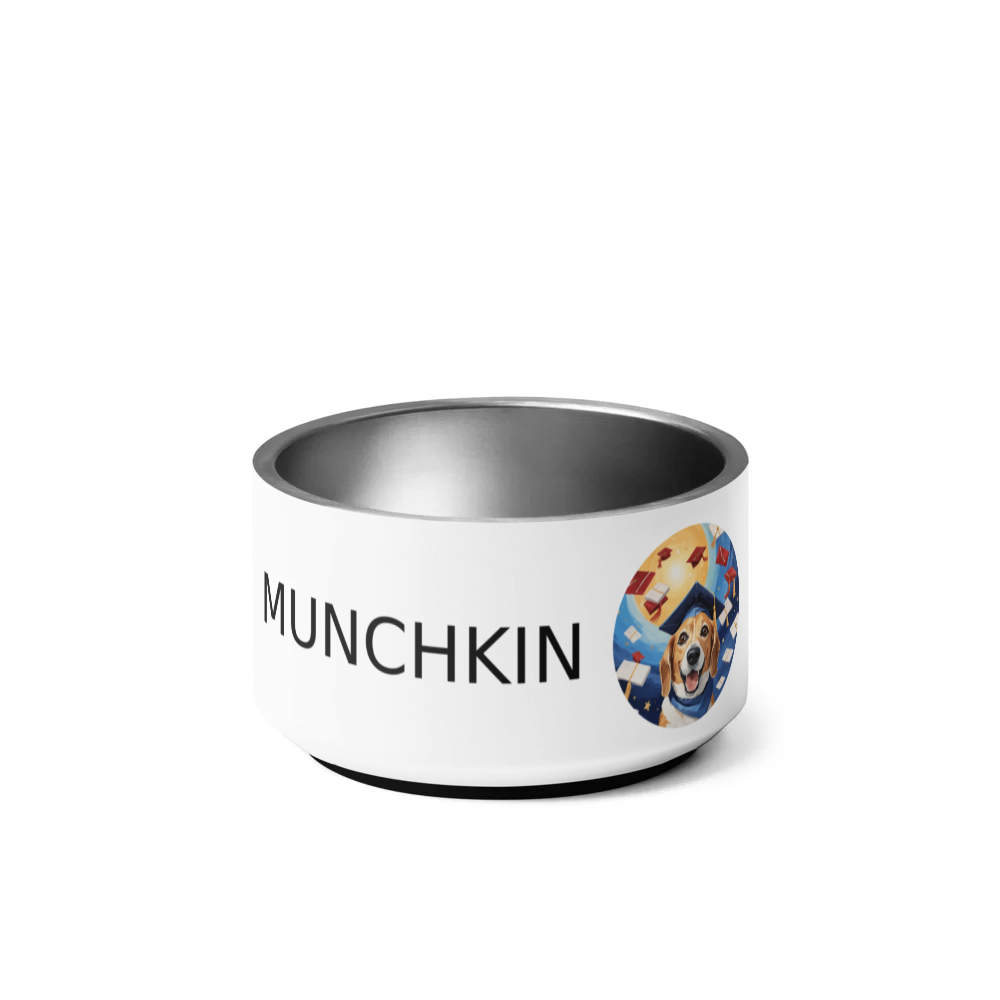 PugMug Custom Munchkin Pet Bowl