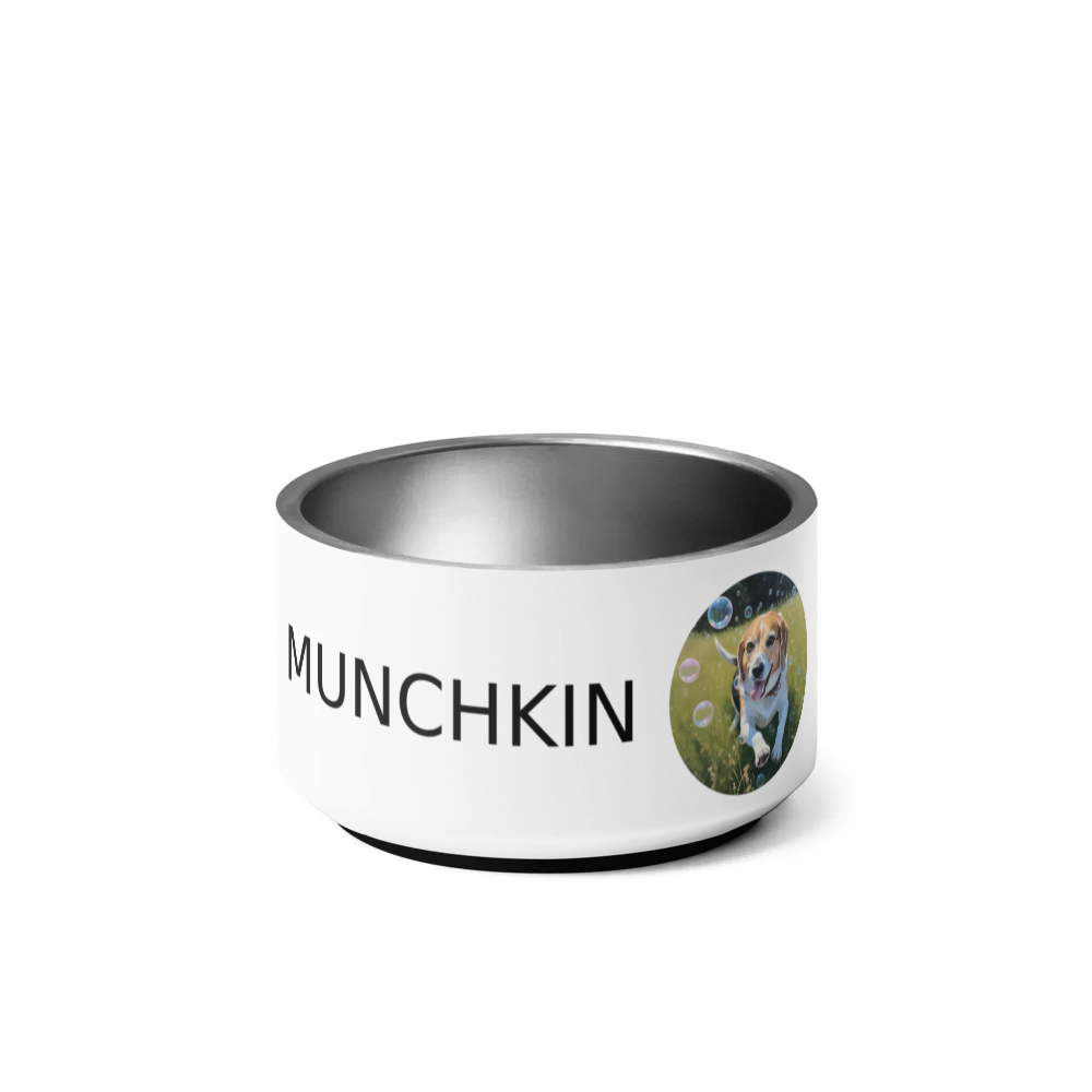 PugMug Custom Munchkin Pet Bowl