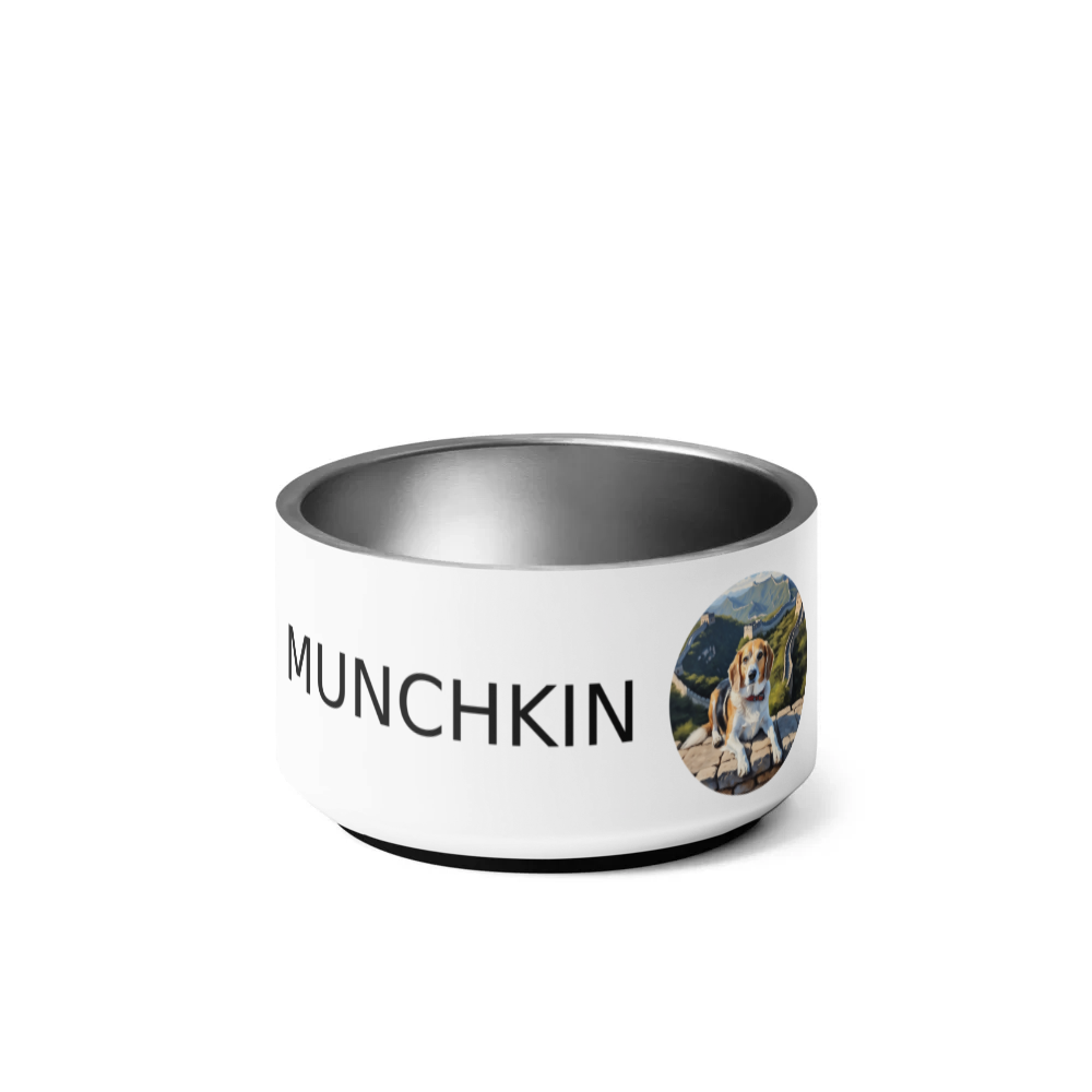 PugMug Custom Munchkin Pet Bowl