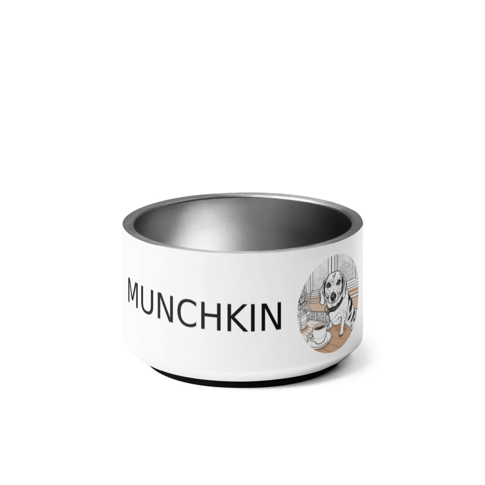 PugMug Custom Munchkin Pet Bowl