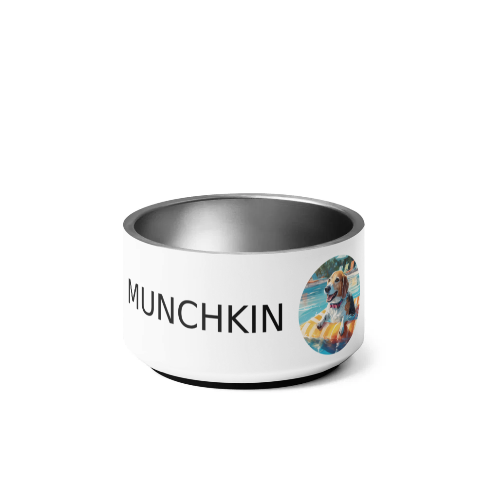 PugMug Custom Munchkin Pet Bowl