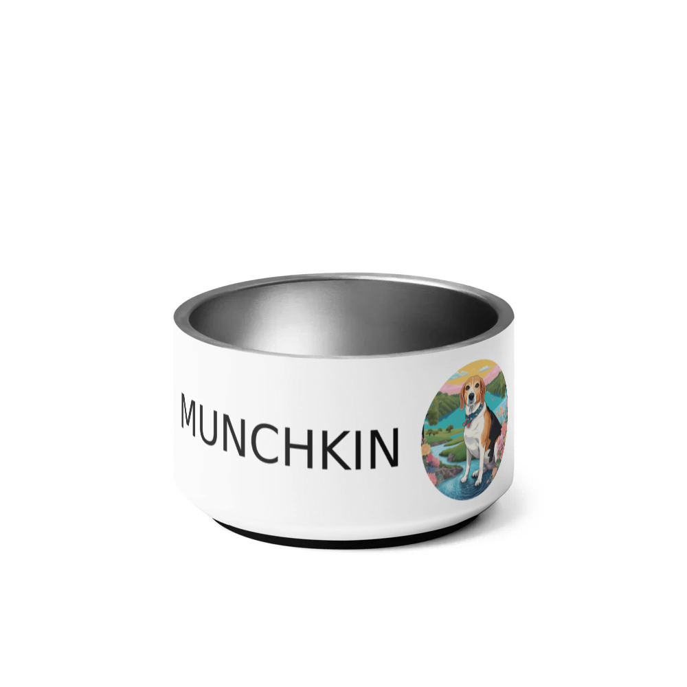 PugMug Custom Munchkin Pet Bowl