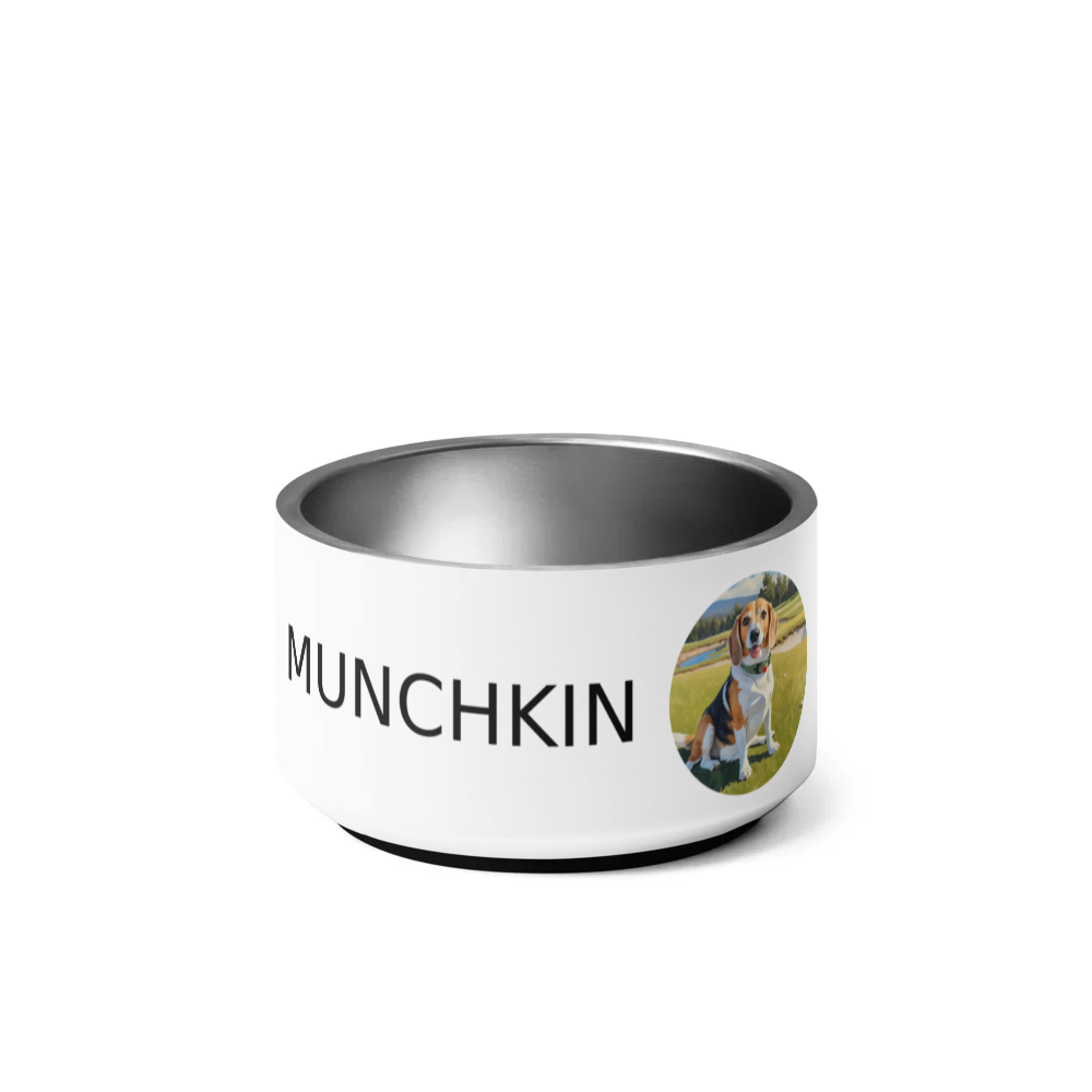 PugMug Custom Munchkin Pet Bowl