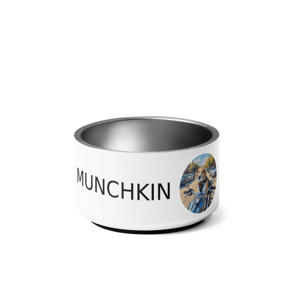 PugMug Custom Munchkin Pet Bowl