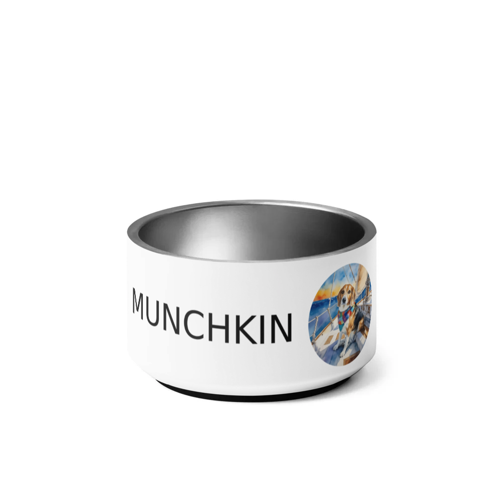 PugMug Custom Munchkin Pet Bowl
