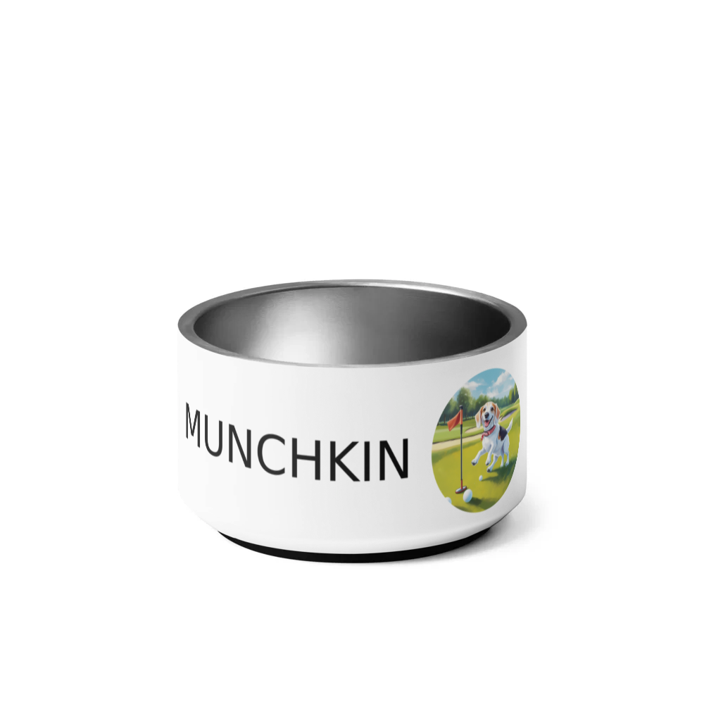 PugMug Custom Munchkin Pet Bowl