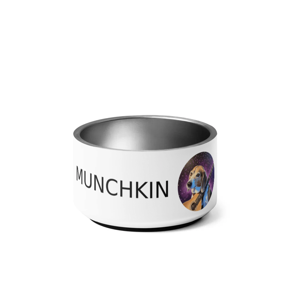 PugMug Custom Munchkin Pet Bowl