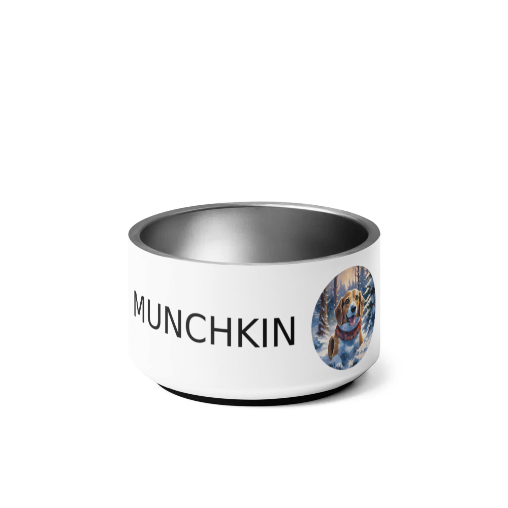 PugMug Custom Munchkin Pet Bowl