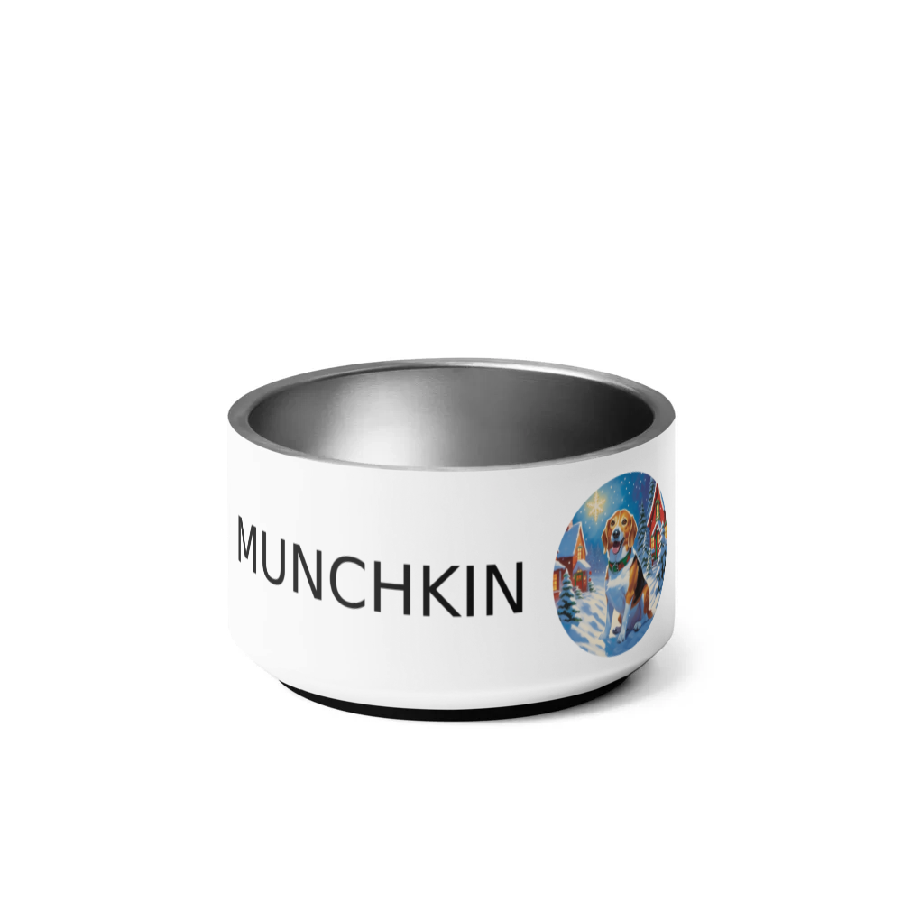 PugMug Custom Munchkin Pet Bowl