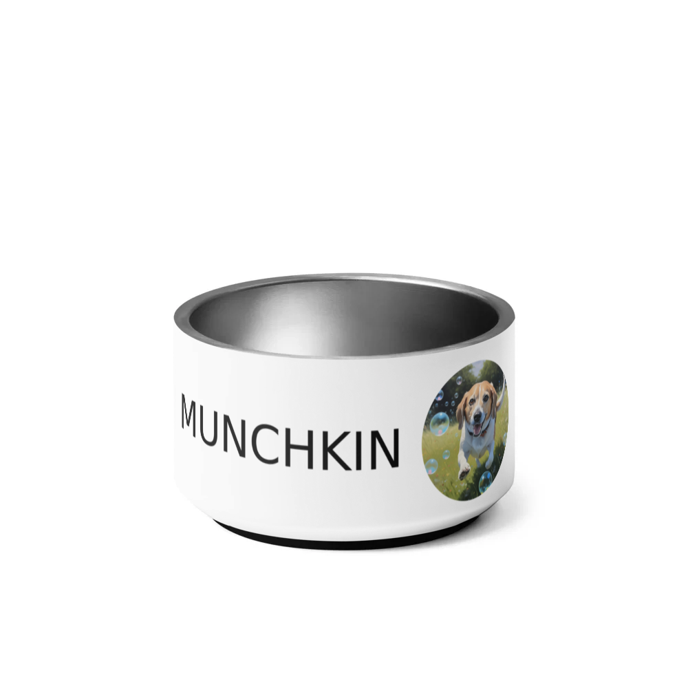 PugMug Custom Munchkin Pet Bowl