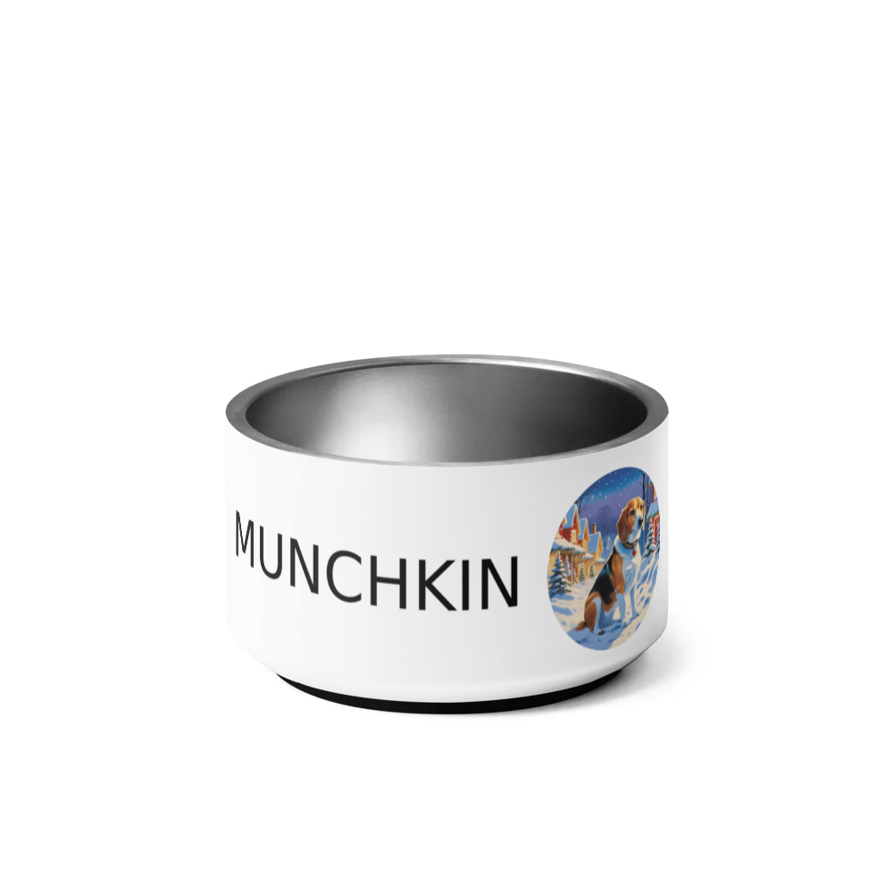 PugMug Custom Munchkin Pet Bowl