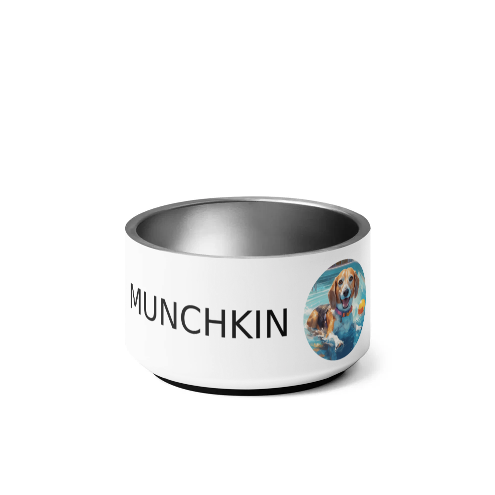 PugMug Custom Munchkin Pet Bowl