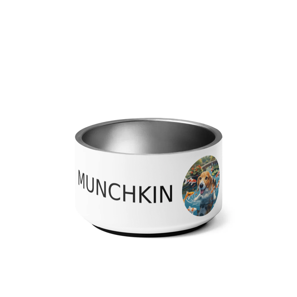 PugMug Custom Munchkin Pet Bowl