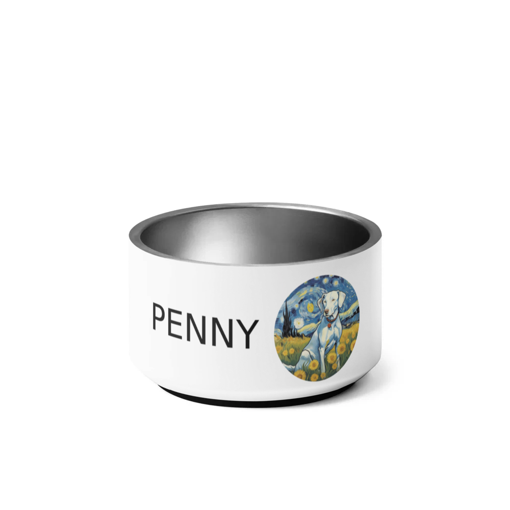 PugMug Custom Penny Pet Bowl