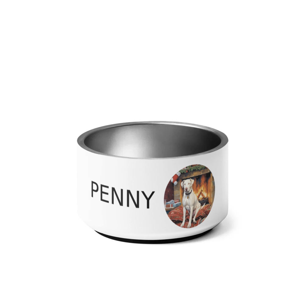 PugMug Custom Penny Pet Bowl