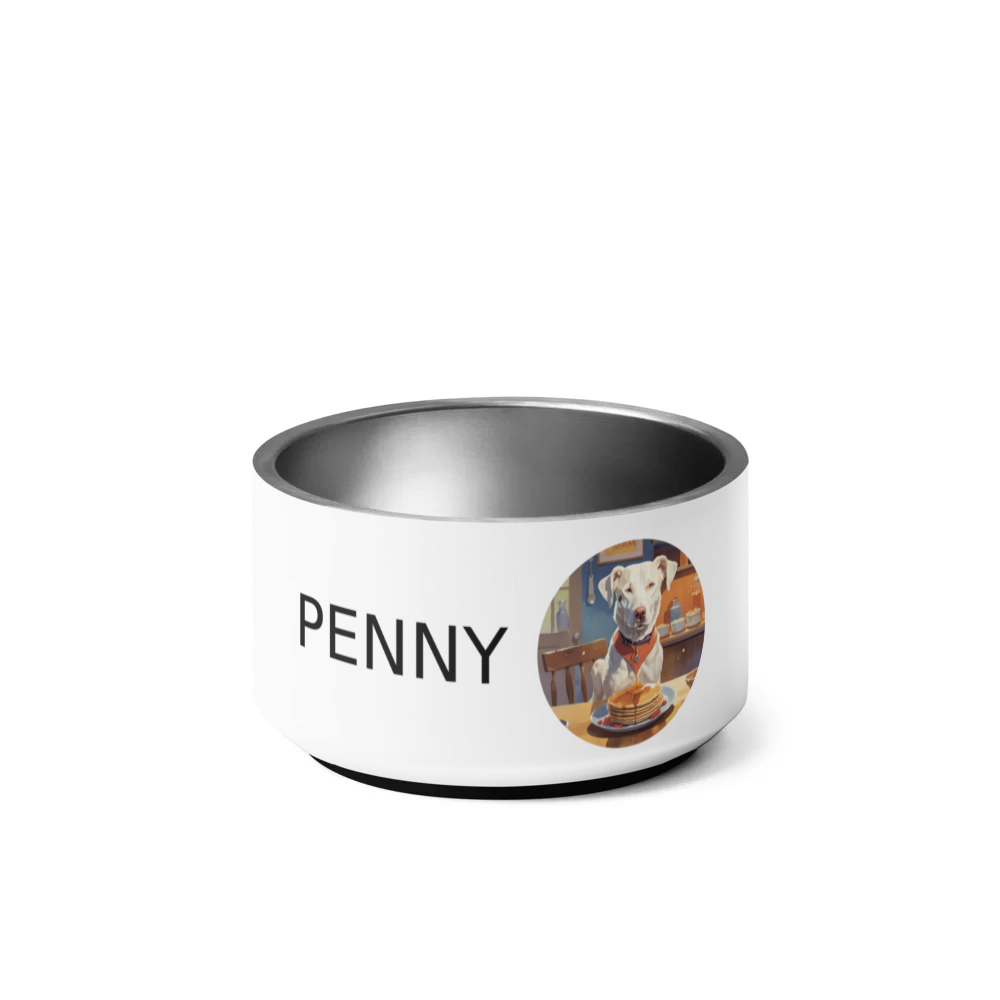 PugMug Custom Penny Pet Bowl