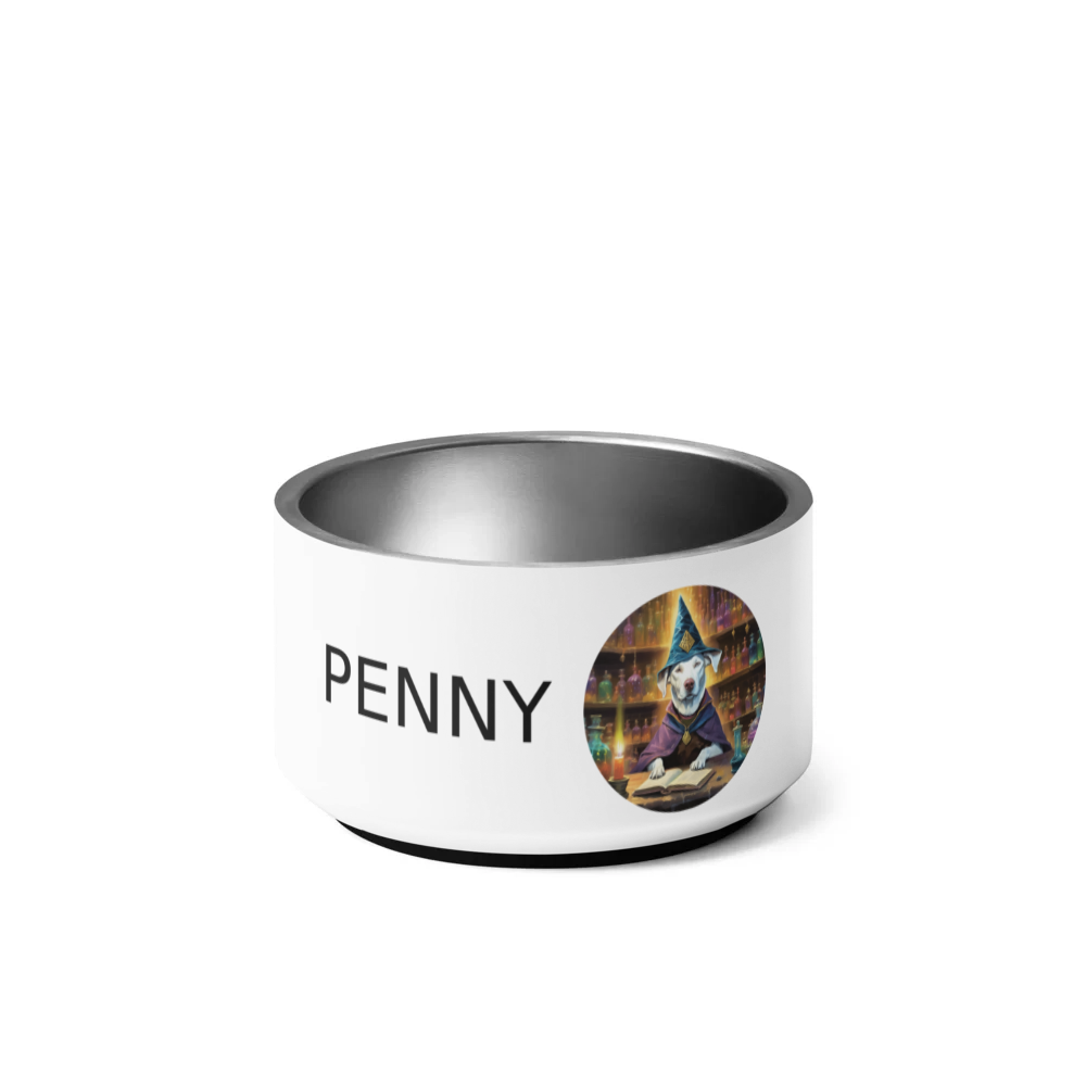PugMug Custom Penny Pet Bowl