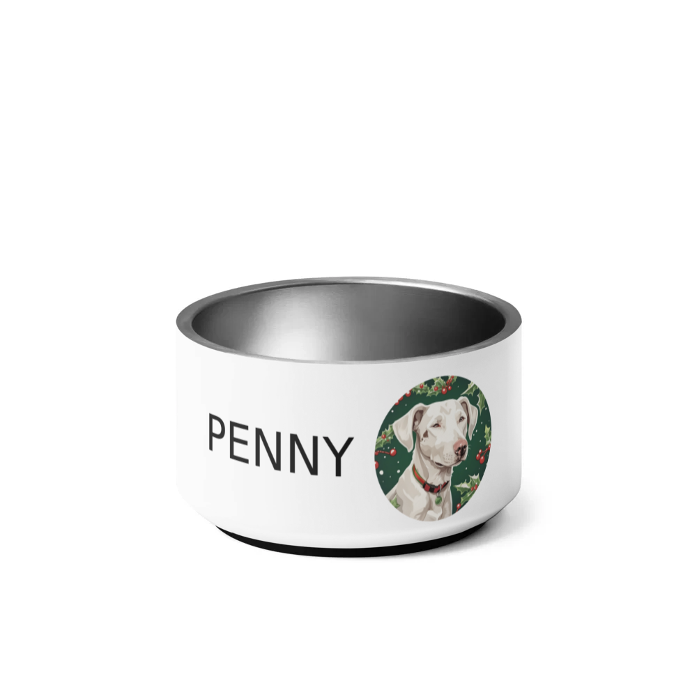 PugMug Custom Penny Pet Bowl