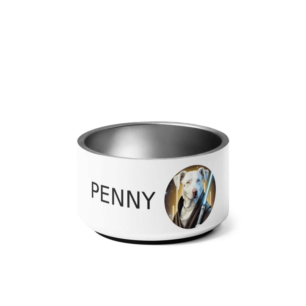 PugMug Custom Penny Pet Bowl