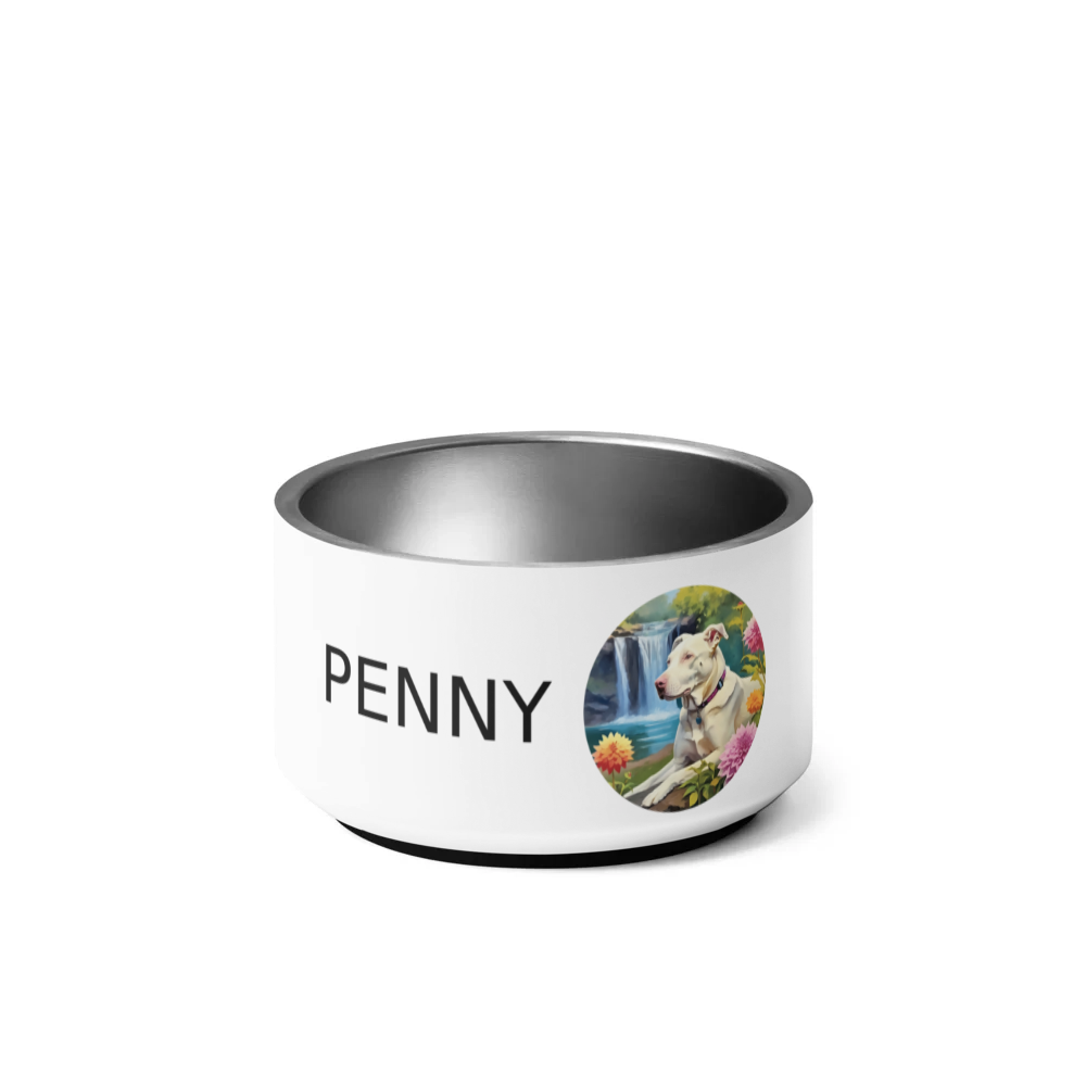 PugMug Custom Penny Pet Bowl