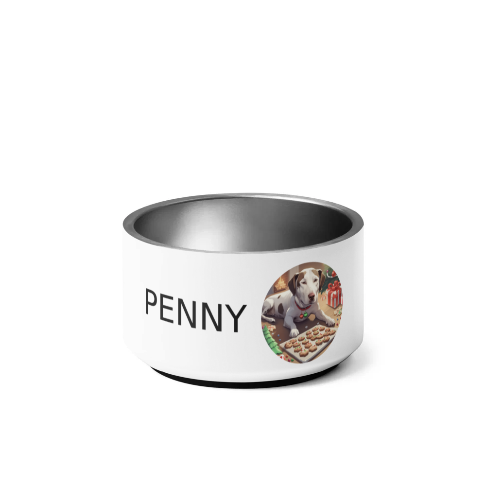 PugMug Custom Penny Pet Bowl