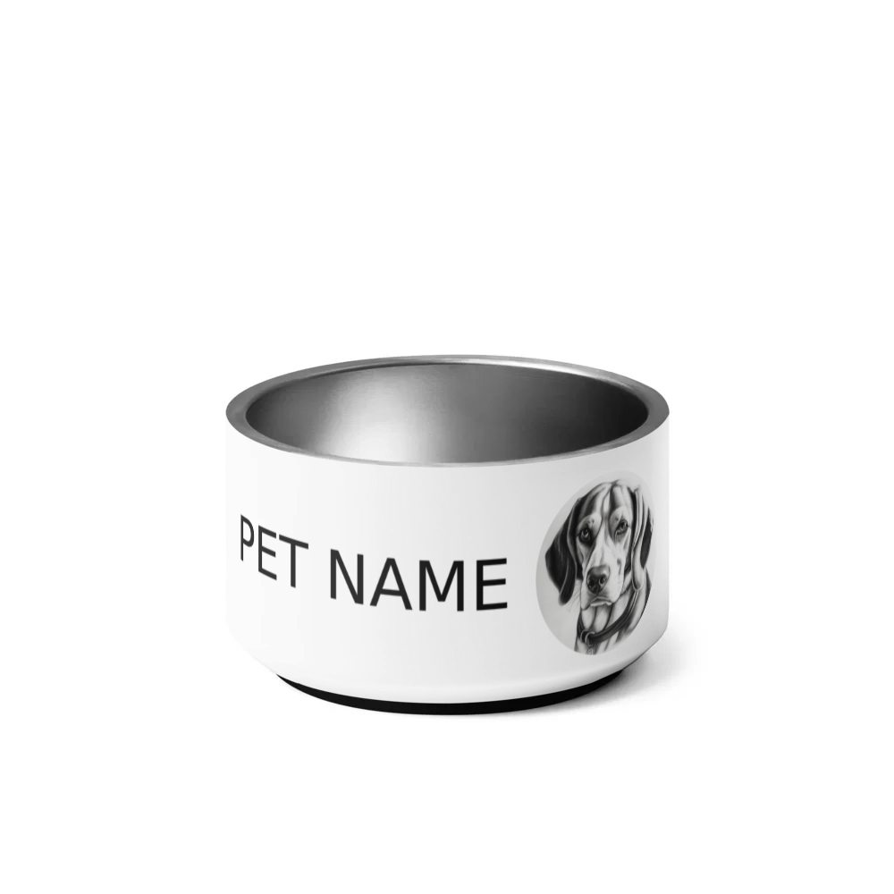 PugMug Custom Beagle Pet Bowl