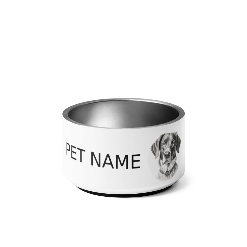 PugMug Custom Brittany Dog Pet Bowl