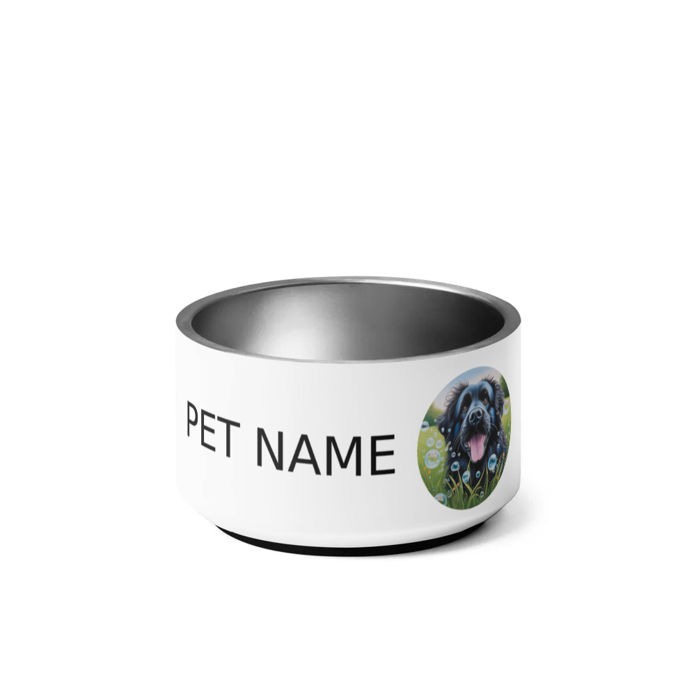 PugMug Custom Newfoundland Pet Bowl
