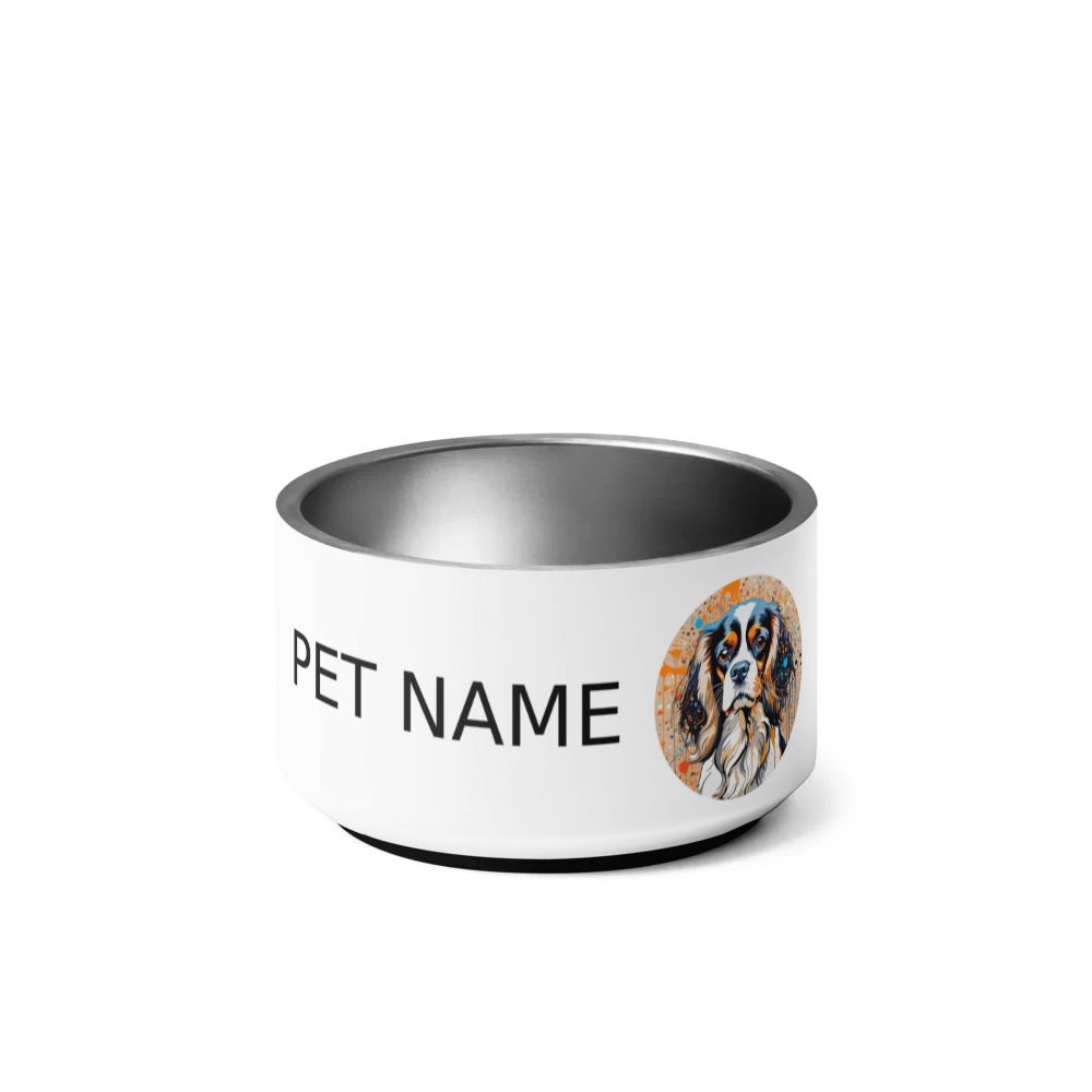 PugMug Custom Cavalier King Charles Spaniel Pet Bowl