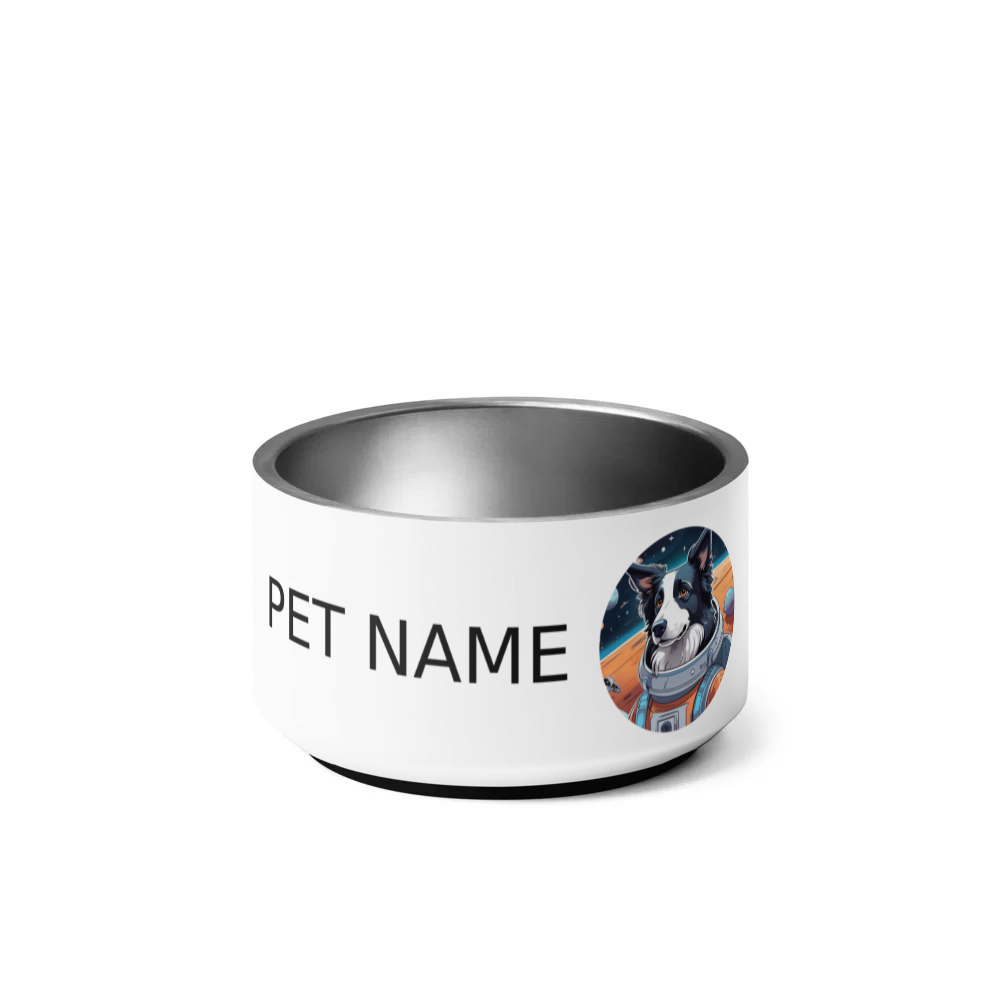 PugMug Custom Border Collie Pet Bowl