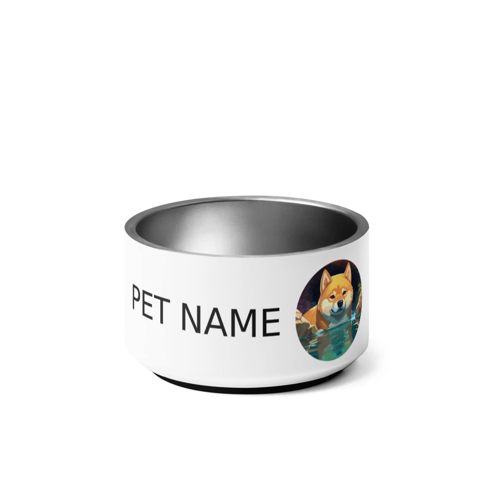 PugMug Custom Shiba Inu Pet Bowl