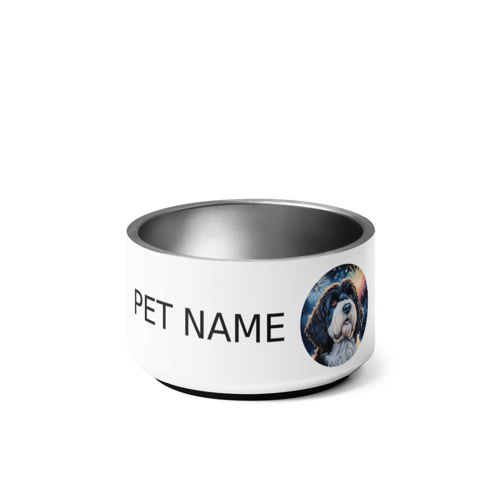 PugMug Custom Portuguese Water Dog Pet Bowl