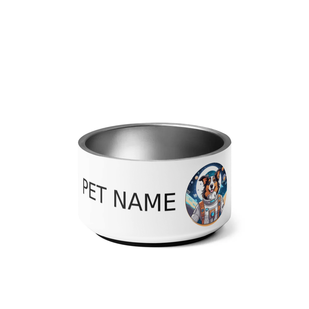 PugMug Custom Collie Pet Bowl
